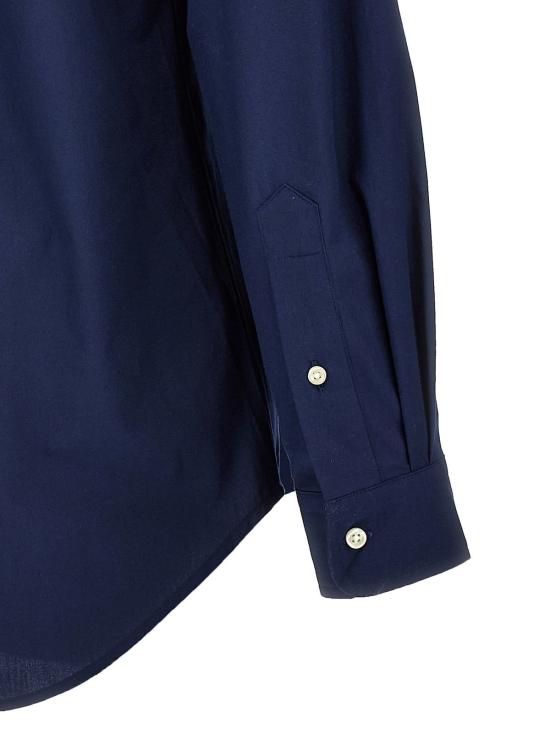  랄프 로렌 긴팔 셔츠 로고 자수  뉴포트 네이비 - RALPH LAUREN
