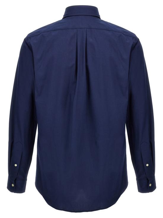  랄프 로렌 긴팔 셔츠 로고 자수  뉴포트 네이비 - RALPH LAUREN