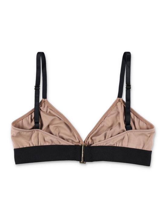  톰포드 브라 톰 포드 로고 언더밴드 트라이앵글  저지 소재 더스티 로즈 색상 - TOMFORD