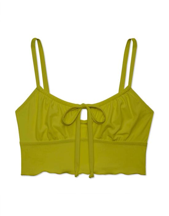  갈라마르 비키니 수영복 Galamaar 셀레나 크롭 탑 팔마 - GALAMAAR