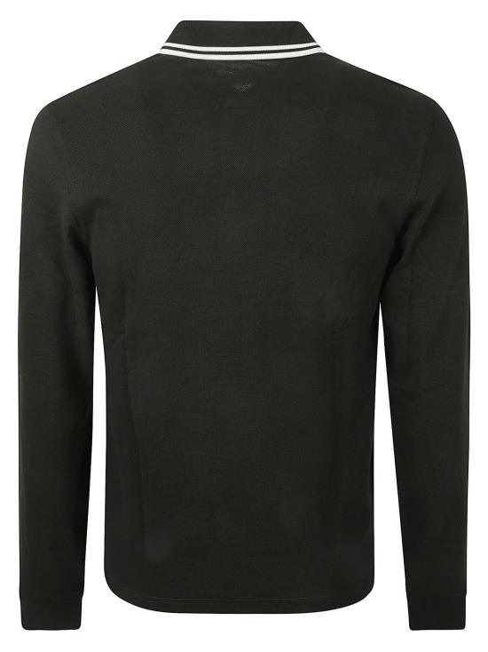  프레드페리 폴로 티셔츠 프레드 페리 L 트윈팁 폴로 셔츠 나이트그린/스누트 - FRED PERRY