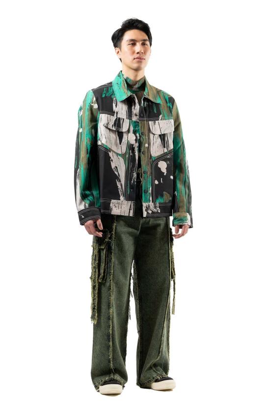  Dhruv Kapoor 자켓 드루브 카푸르 아트브러시 재킷 - OTHER BRANDS