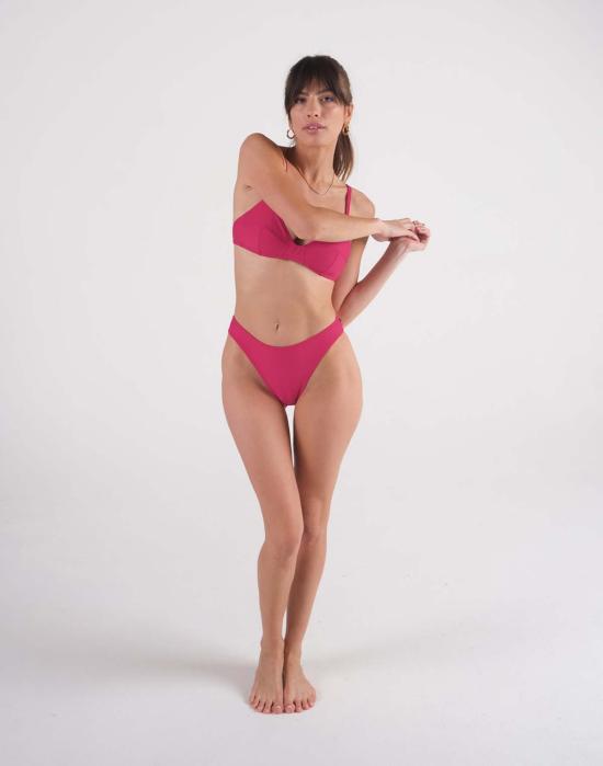  갈라마르 비키니 수영복 프렌치 브리프 히비스커스