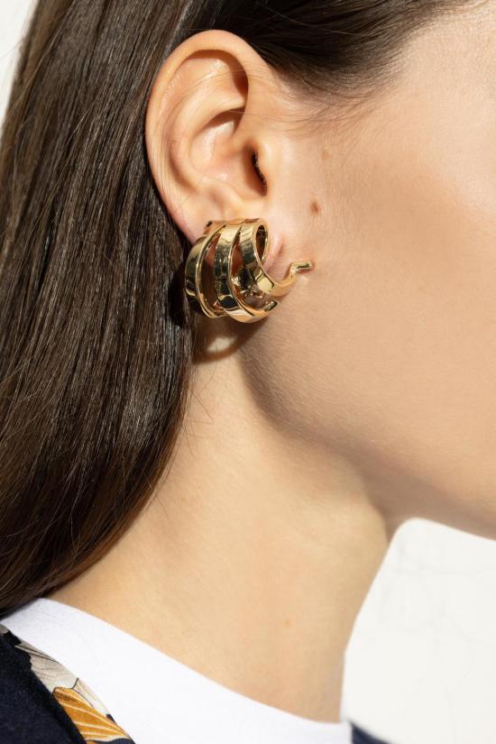  살바토레 페라가모 이어링 페라가모 황동 클립 귀걸이 - SALVATORE FERRAGAMO