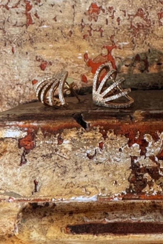  Charme Silkiner 이어링 샤름 실키너 마조레 다이아몬드 귀걸이