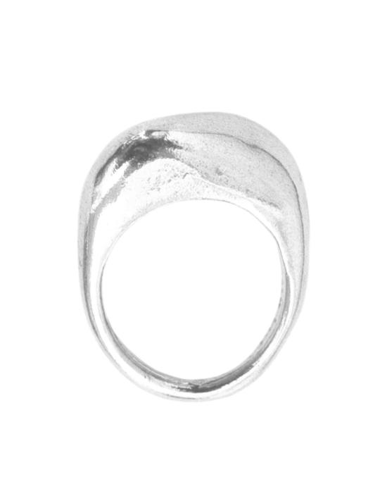  시리 한스도터 반지 글렌 스퀘어 돔 링 스털링 실버 - SIRI HANSDOTTER