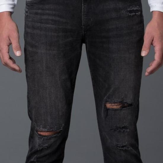  에이골디 데님 팬츠 아골데 블레이드 진 언더그라운드 디스트럭트 - AGOLDE