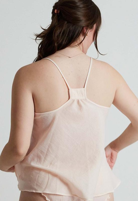  루 샤르망 민소매 티셔츠 스쿠프 탱크 페탈 - LOUP CHARMANT