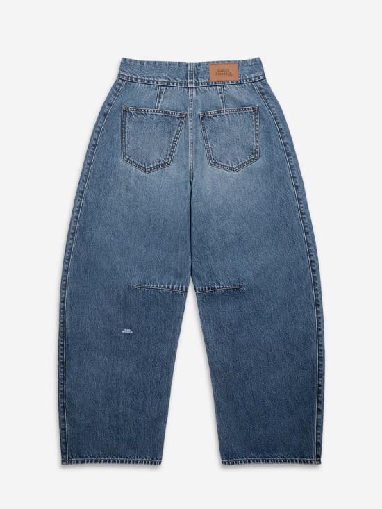  퓨처 클래식스 데님 팬츠 퓨처 클래식 라운드 진 미드 인디고 - FUTURE CLASSICS