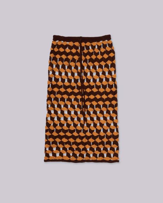  사야카 다비스 뉴욕 롱 스커트 사야카 데이비스 뉴욕 크로셰  선 X 우드 - SAYAKA DAVIS NEW YORK