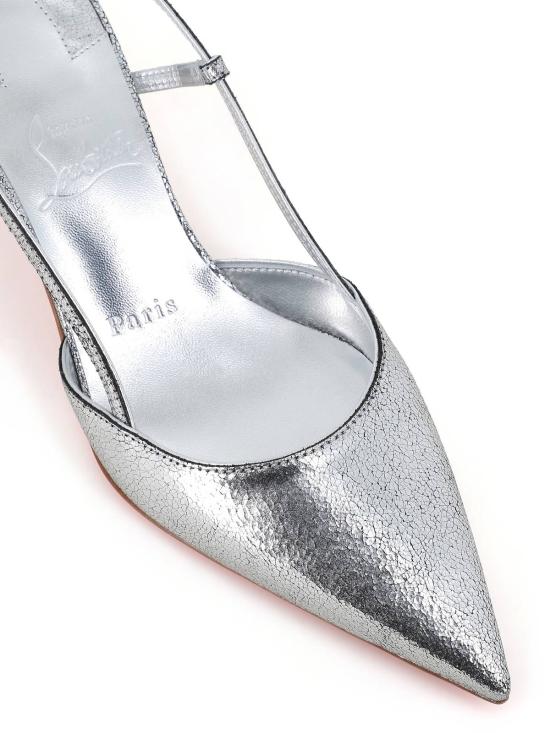  크리스챤 루부탱 힐/펌프스 크리스찬 루부탱 드콜레 콘돌린 55 실버 힐 - CHRISTIAN LOUBOUTIN