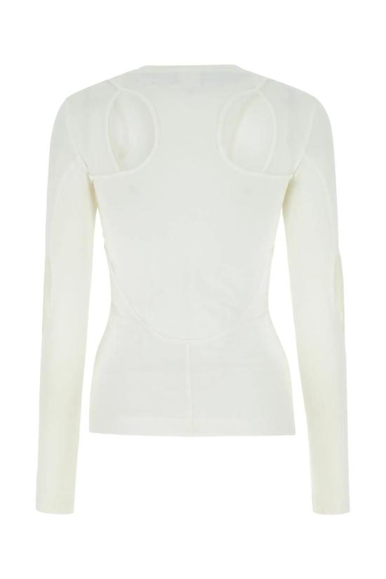  지방시 긴팔 티셔츠 스트레치 나일론  화이트 - GIVENCHY