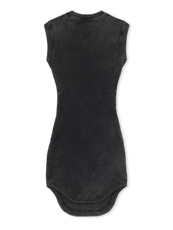  오프화이트 숏 원피스 오프 화이트 미니 드레스 오프 스탬프 드레스 그레이 - OFF WHITE