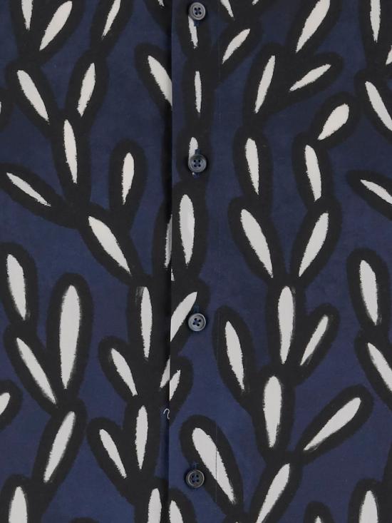  자크뮈스 탑 Jacquemus La Chemise 진 셔츠 블루 - JACQUEMUS