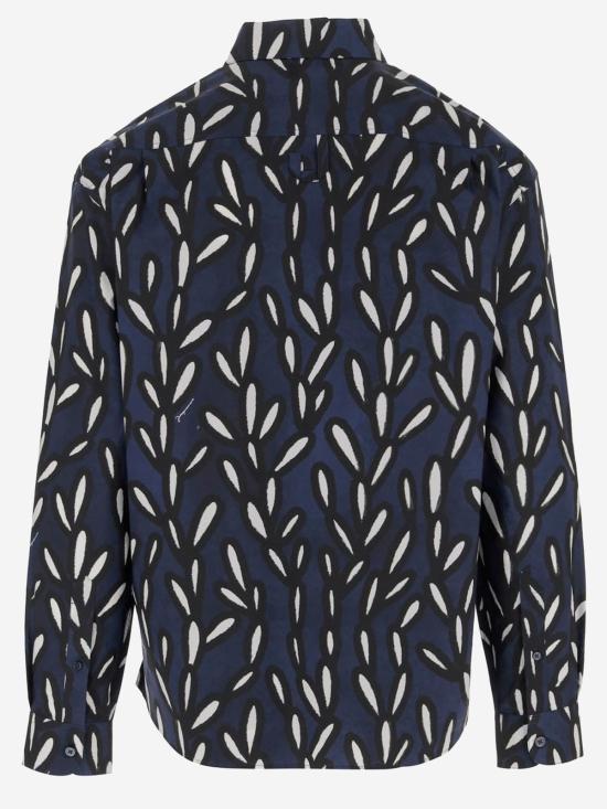  자크뮈스 탑 Jacquemus La Chemise 진 셔츠 블루 - JACQUEMUS