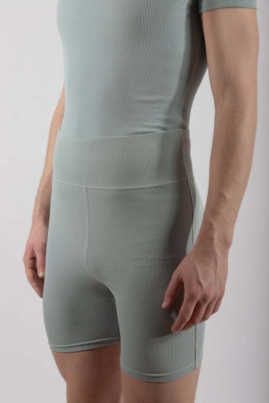  FANG 숏팬츠 팡 에센셜 골지 바이커 쇼츠 베이비 블루