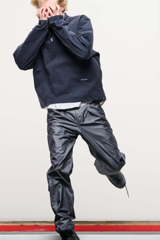  쥐알텐케이 스트레이트 팬츠 Gr10 K Wr 농촌 바지 실버 그레이 - GR10K