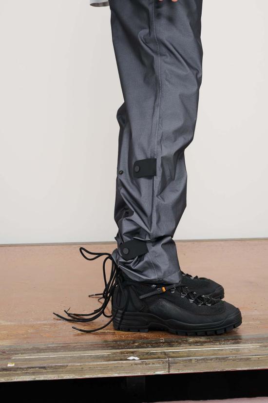  쥐알텐케이 스트레이트 팬츠 Gr10 K Wr 농촌 바지 실버 그레이 - GR10K