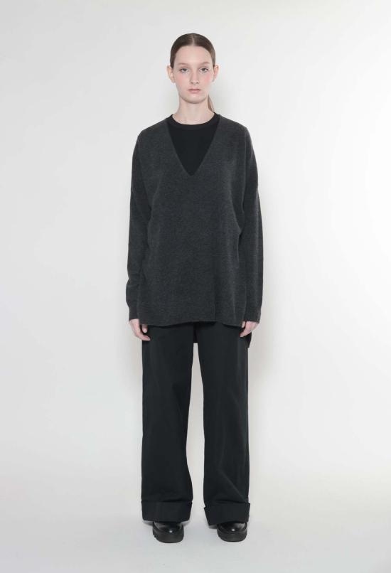  율리아 옌츠슈 스웨터 줄리아 젠츠쉬 야라 12gg 캐시미어 브이넥 - JULIA JENTZSCH