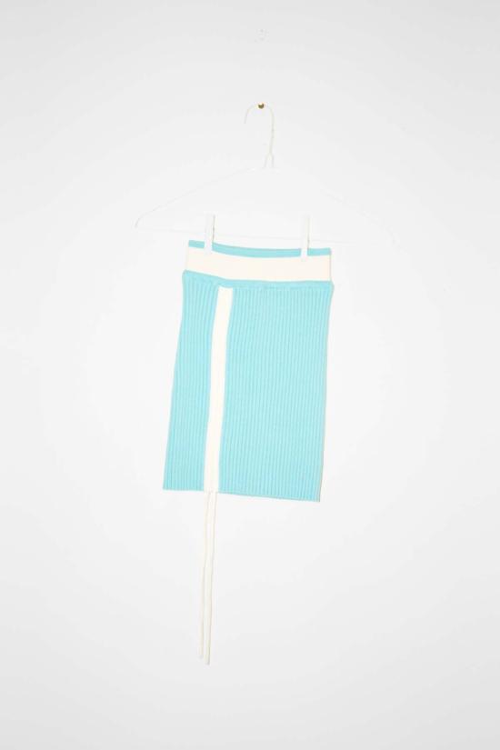  주주 숏 스커트 지우 지우 논나 미니 스커트 주페 - GIU GIU