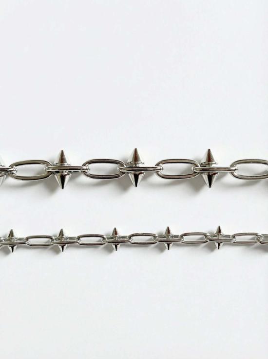  레이어스 팔찌 스파이크 브레이슬릿 실버 - LLAYERS