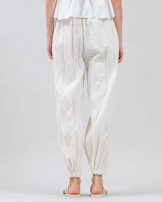  토잇 볼랑 스트레이트 팬츠 토잇 볼란트 리브라 코튼 포플린 팬츠 화이트 - TOIT VOLANT