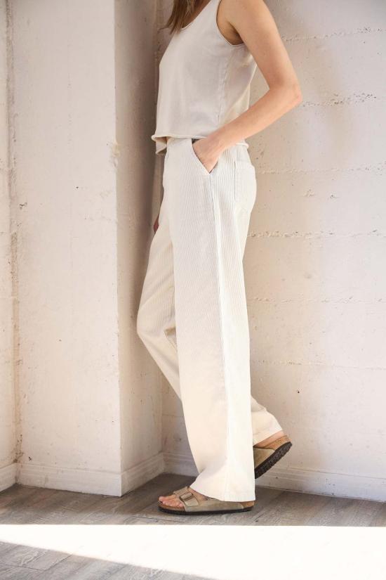  It Is Well L.A. 스트레이트 팬츠 잇 이즈 웰 L.A. 코듀로이 풀 팬츠 - OTHER BRANDS