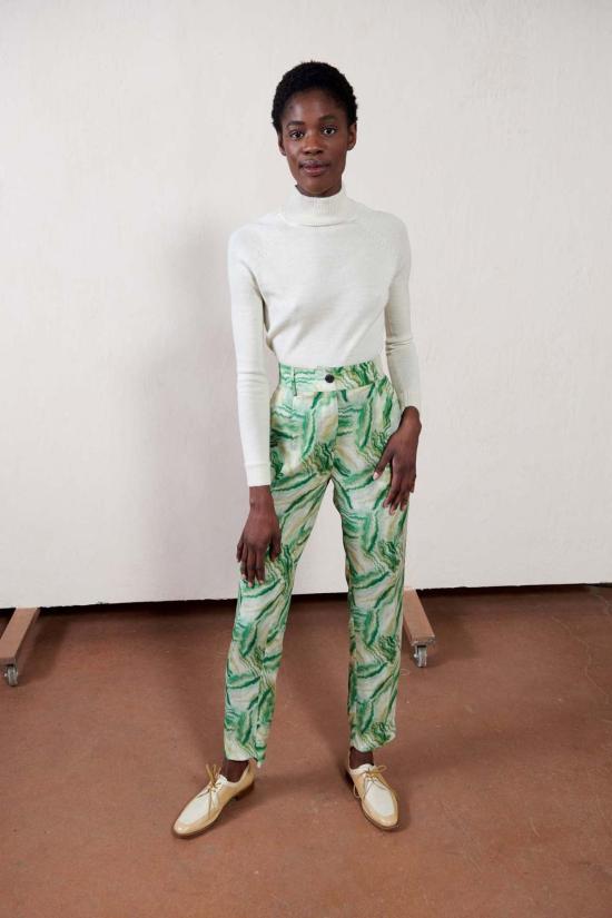  마리아 스탠리 터틀넥 알파카  스웨터 에크루 - MARIA STANLEY