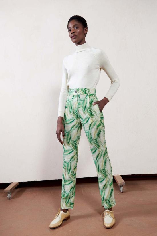  마리아 스탠리 터틀넥 알파카  스웨터 에크루 - MARIA STANLEY