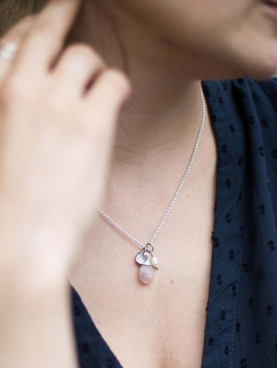  페어 아니타 목걸이/팬던트 타이니 트레저스 목걸이 핑크 - FAIR ANITA