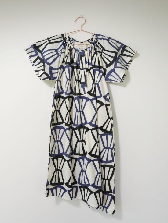  시크 콜렉티브 미디 원피스 Seek Collective Leta Dress Bialetti Print - SEEK COLLECTIVE