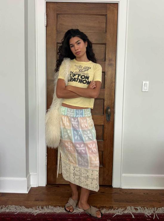  Ace & Jig 롱 스커트 에이스 앤 지그 라모나 스커트