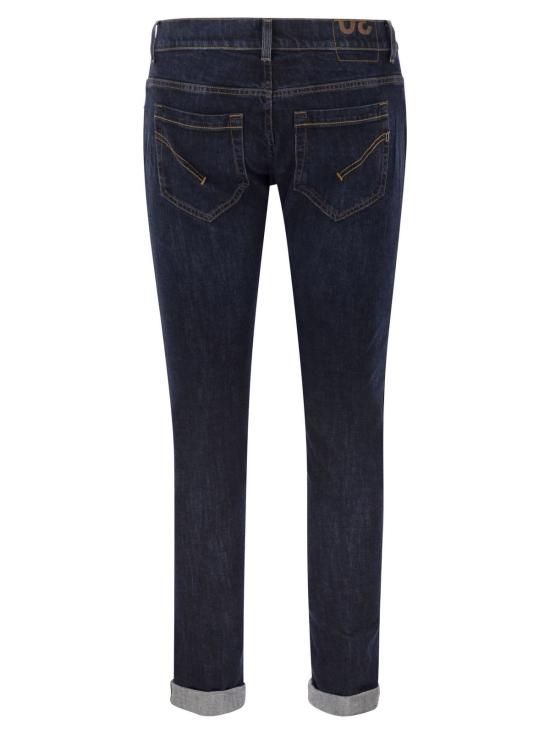  돈답 데님 팬츠 돈덥 조지 파이브 포켓 진 다크 데님 - DONDUP