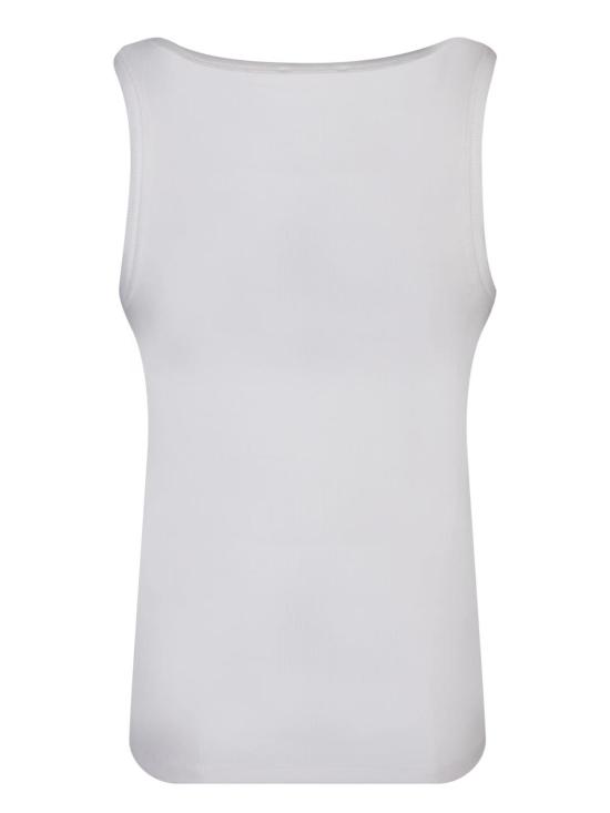  몽클레어 민소매 티셔츠 골지 탱크탑 - MONCLER