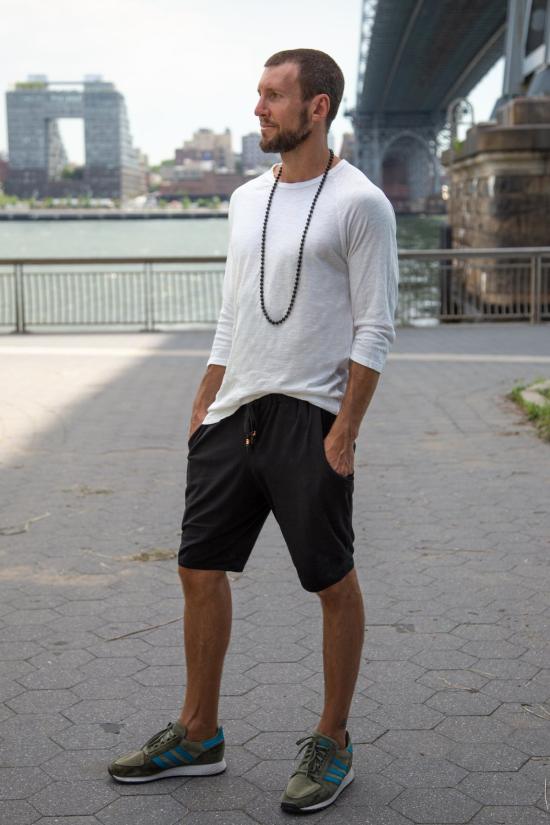  크로우 컬렉티브 숏팬츠 크로우 콜렉티브 저니 쇼츠 피치 블랙