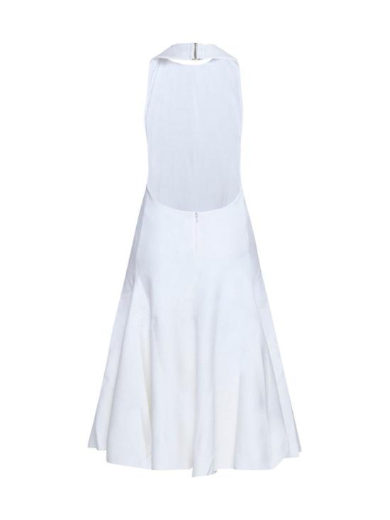  자크뮈스 롱 원피스 파볼라 드레스 화이트 - JACQUEMUS