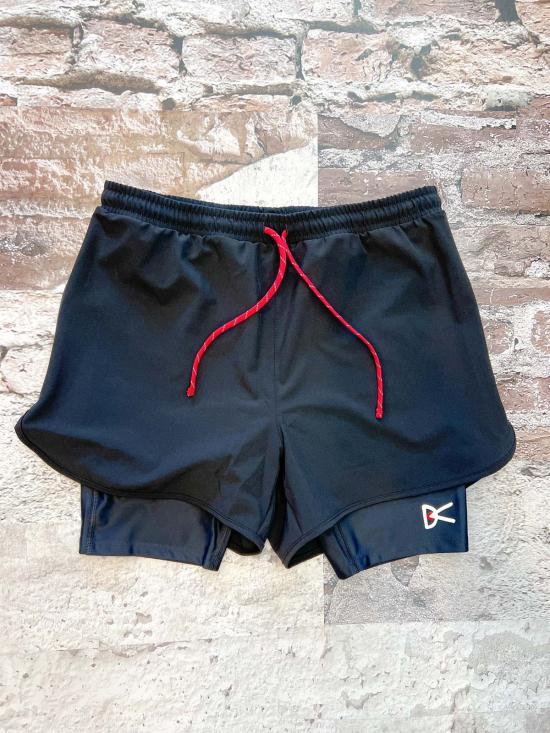  디스트릭트 비전 숏팬츠 레이어드 포켓 트레일 쇼츠 블랙