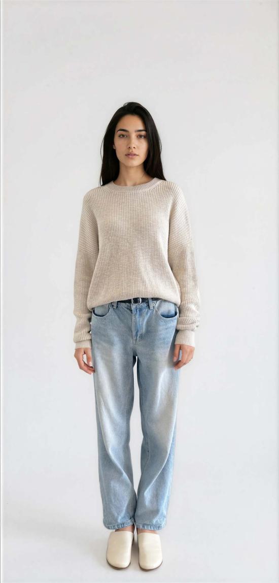  잇이즈웰 LA 스웨터 잇이즈웰 L.A. 크루넥 풀온 - IT IS WELL L.A.