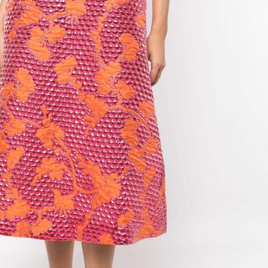  바움 운드 페르드가르텐 미디 스커트 Baum und Pferdgarten 샤리 스커트 핑크 버블 - BAUM UND PFERDGARTEN