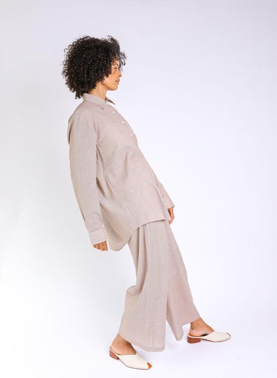  Seek Collective 스트레이트 팬츠 Novel Pants Fawn - OTHER BRANDS