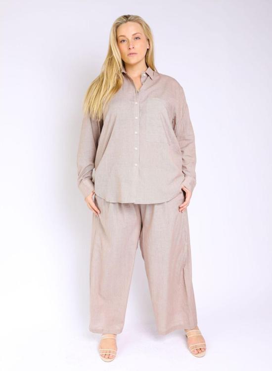  Seek Collective 스트레이트 팬츠 Novel Pants Fawn - OTHER BRANDS