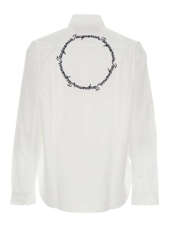  자크뮈스 셔츠 앙리  화이트 - JACQUEMUS