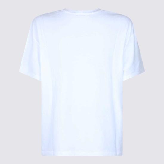  토템 반팔 티셔츠 티셔츠 화이트 - TOTEME