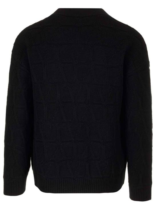  발렌티노 가라바니 가디건 발렌티노 토일 아이코노그래프 카디건 블랙 - VALENTINO GARAVANI