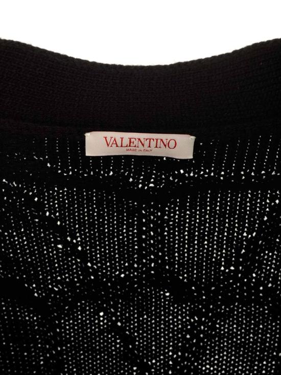  발렌티노 가라바니 가디건 발렌티노 토일 아이코노그래프 카디건 블랙 - VALENTINO GARAVANI