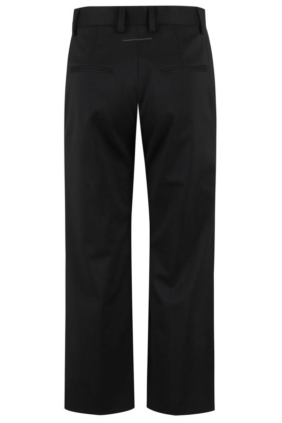  MM6 메종마르지엘라 스트레이트 팬츠 Mm6 메종 마르지엘라  블랙 - MM6 MAISON MARGIELA
