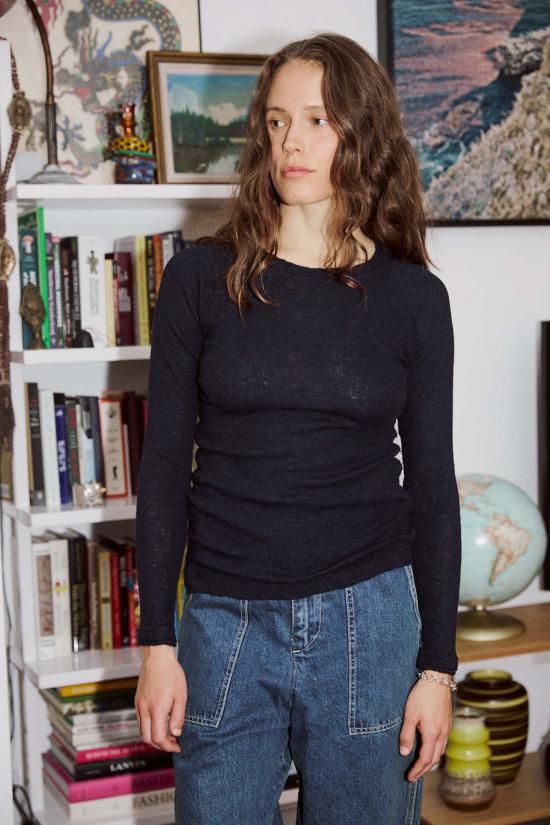  구드런 앤 구드런 스웨터 구드룬 & 구드룬 바르바 크루넥 탑 - GUDRUN & GUDRUN