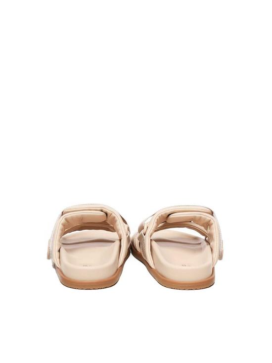  몽클레어 뮬/슬리퍼 몽클레르 몽 썸머 슬라이드 라이트 핑크 - MONCLER