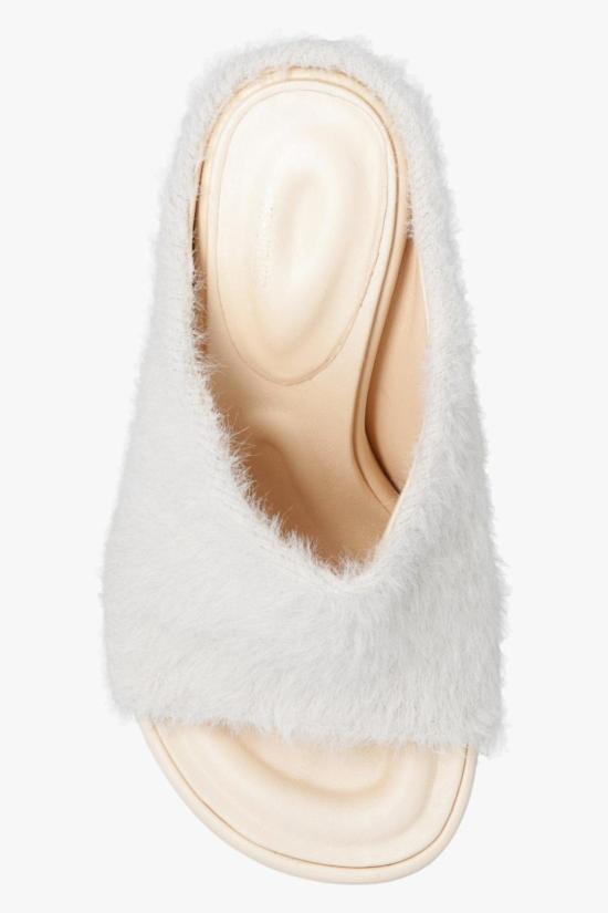  자크뮈스 뮬/슬리퍼 누볼라 힐드 뮬 화이트 - JACQUEMUS