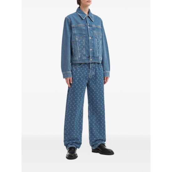  마린세르 자켓 마린 세르 아우터 재킷 블루 - MARINE SERRE